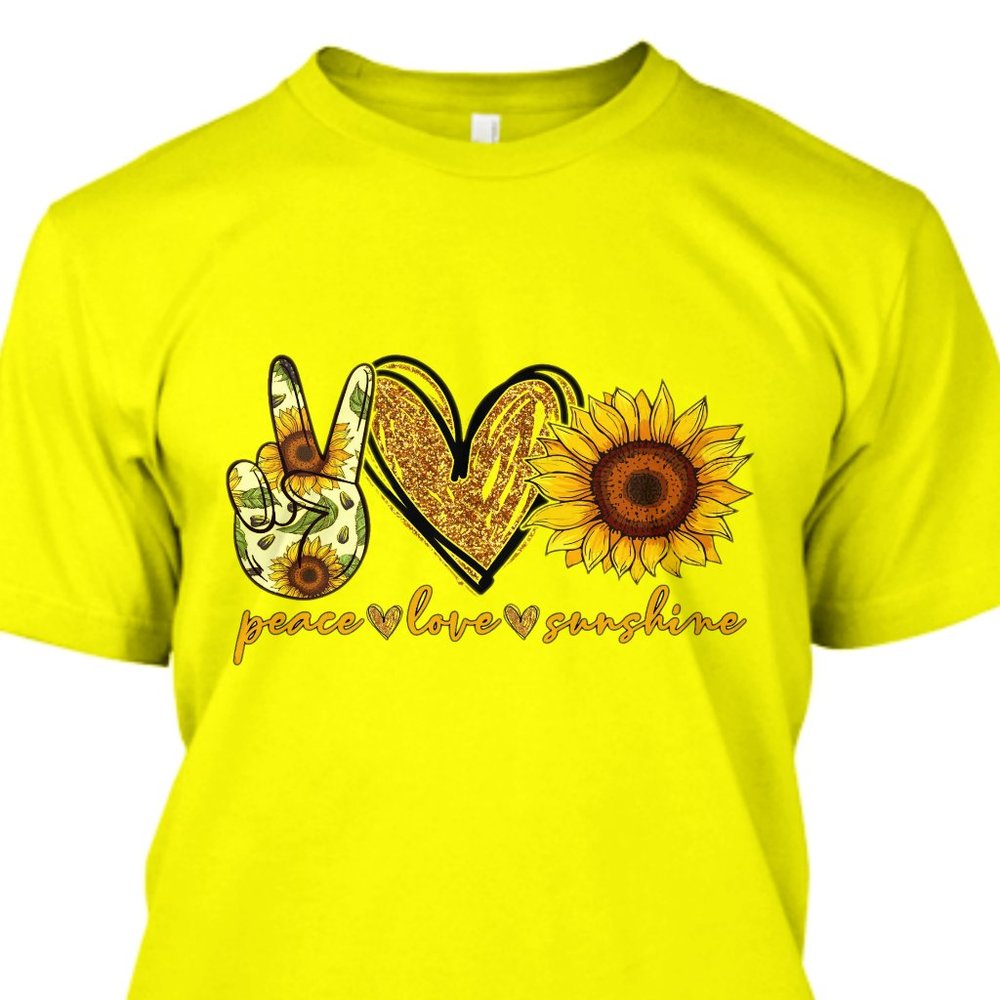 Peace love and Sunshine T-shirt